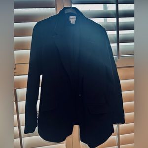 Classy Slimming Black Lined Chico’s Jacket - Size 2